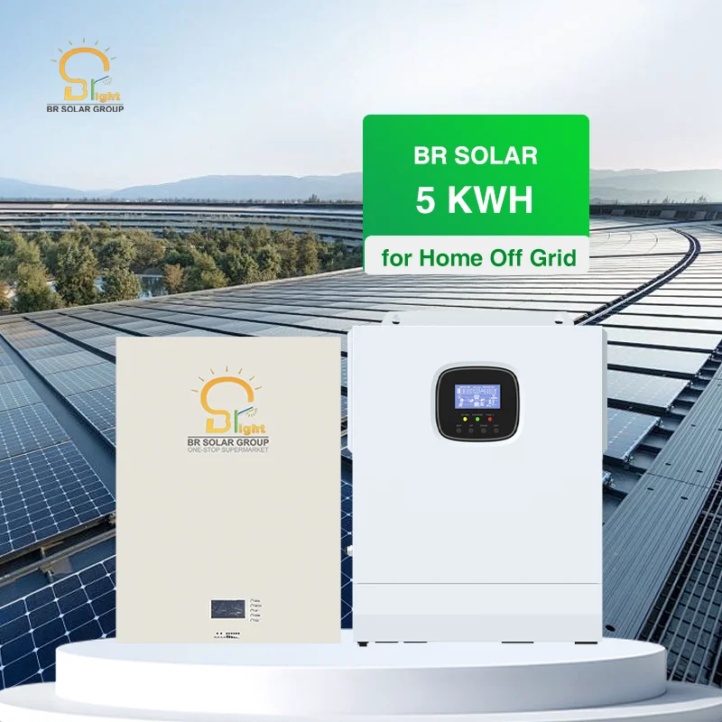 High-Capacity Smart ’MPPT Solar Power Kit 5kw  Off-Grid Solar Energy Storage System 10kw for Emergency Backup Use