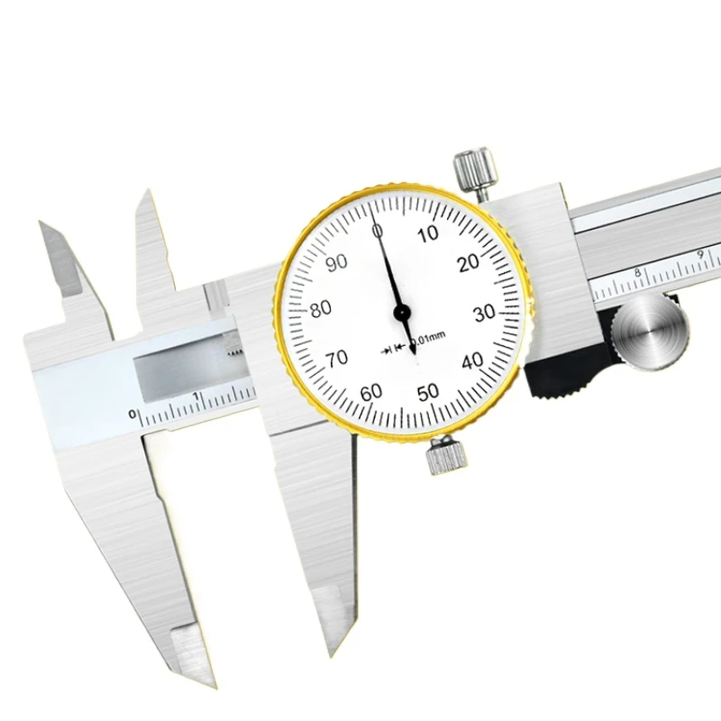 Upper Work with Table Caliper, High-Precision, Oil Standard, Vernier, Stainless Steel, 0-150mm, 0-300mm