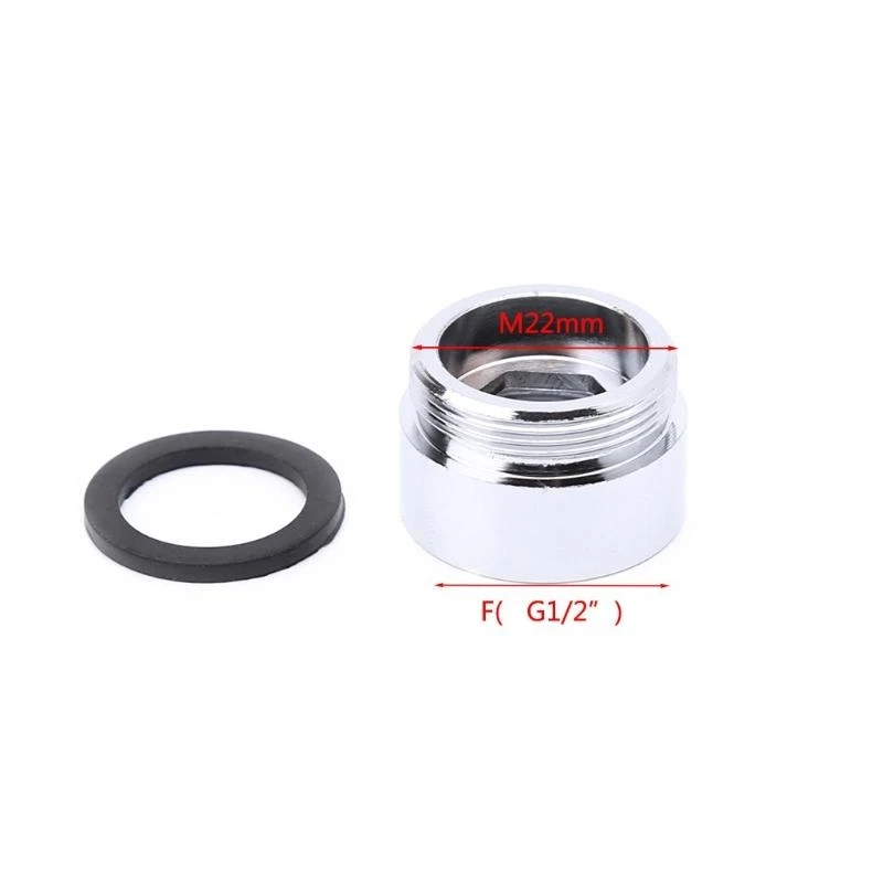 97QC Adaptador metal sólido dentro del hilo hilo agua que ahorra grifo cocina Ayerator Connec