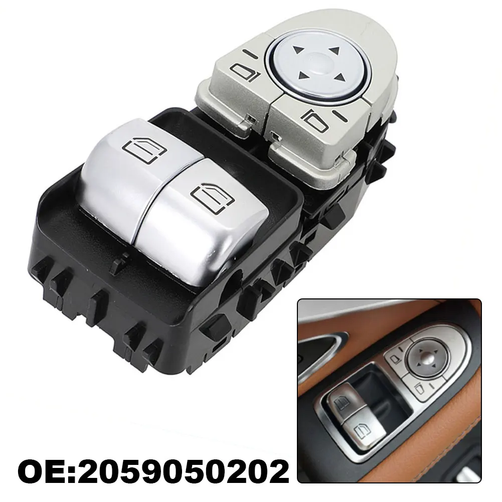 

2059050202 Electric Window Switch Compatible with For Mercedes For W205 Easy Installation for Vito W447 2014 2017