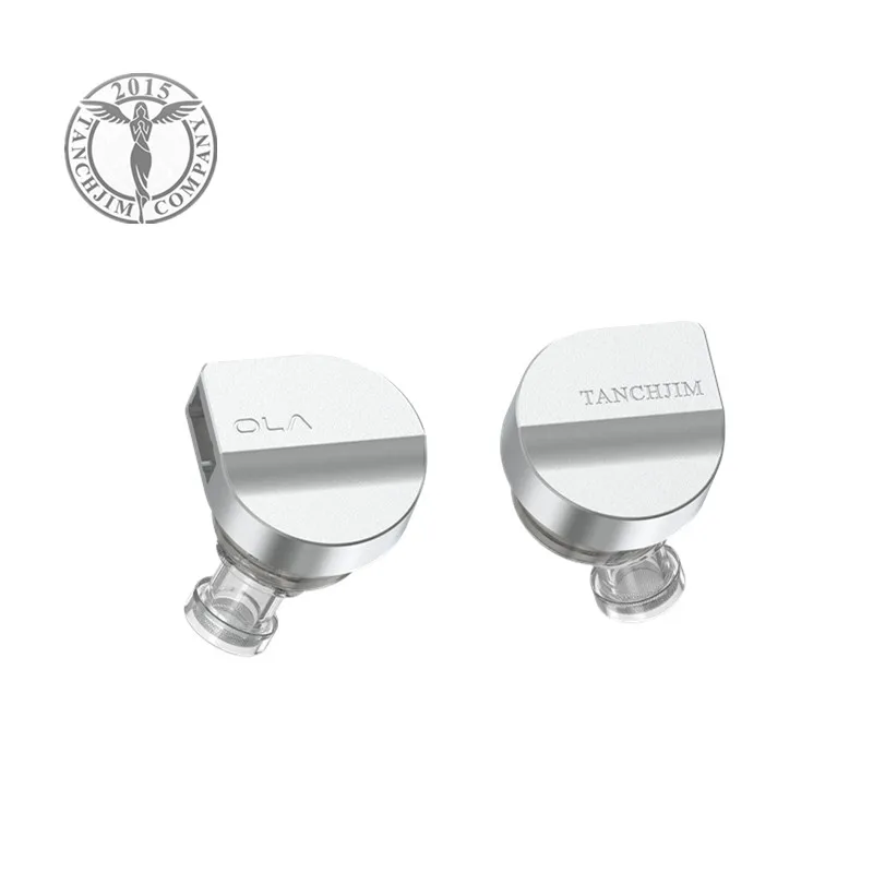 TANCHJIM OLA ديناميكية سائق سماعة HiFi سماعات موسيقى سماعة مع 2Pin 0.78 مللي متر كابل قابل للفصل ميكروفون