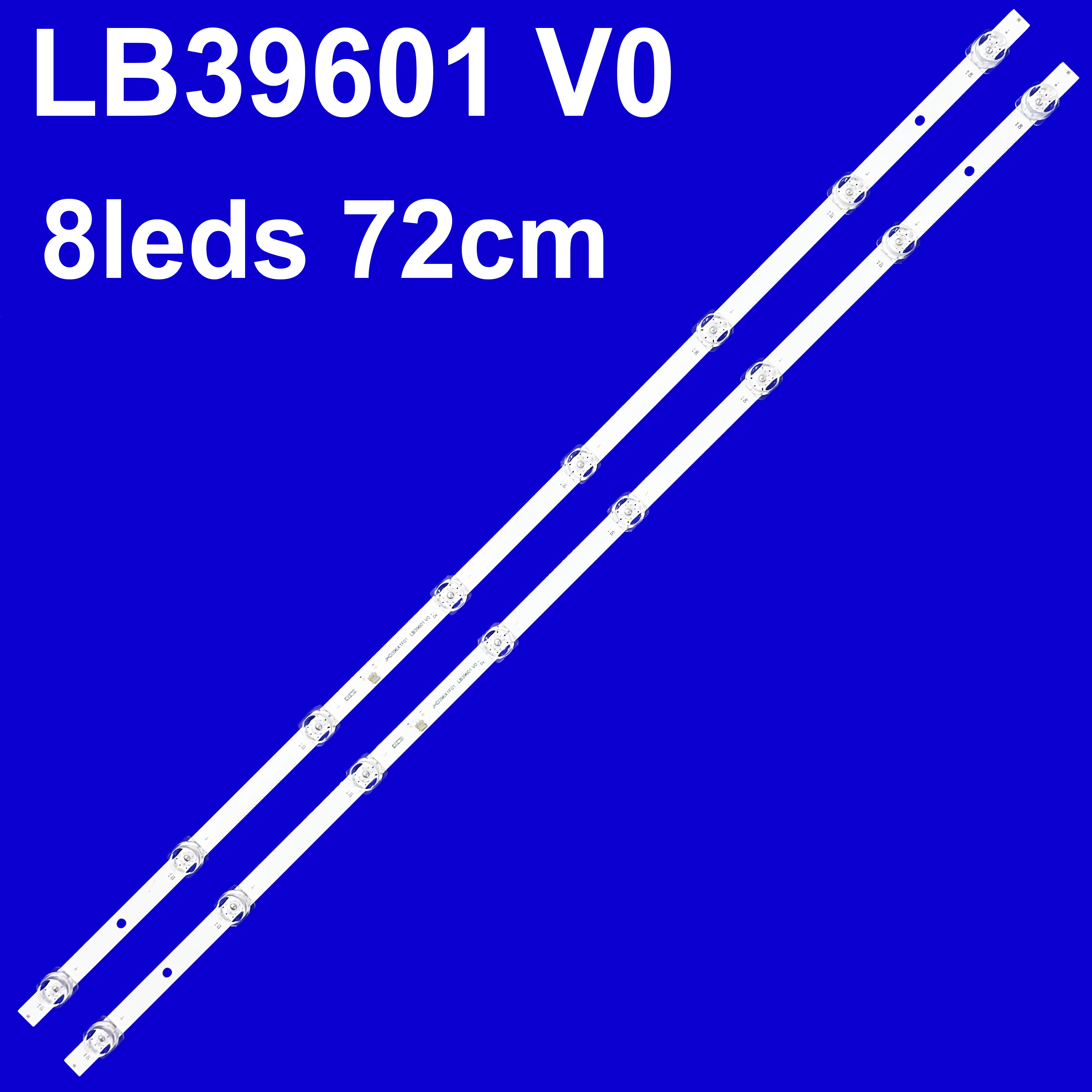 LED Backlight 8LED For JHD396X1F01 40AE5000 40A4H 40H4030F1 40H55G 40A5100F LB39601 V0 JHD396X1F01-TXL1 40A5600