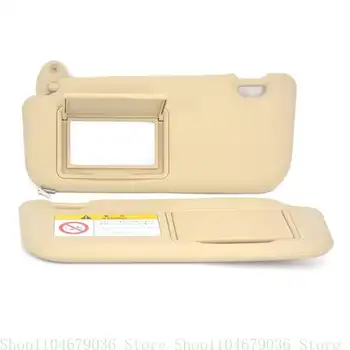 Přední sluneční clona s kosmetickým zrcátkem, strana řidiče a spolujezdce, pravé a levé sluneční zrcátko 10 nejlepší prodej Sluneční clona Toyota Fortuner - №3