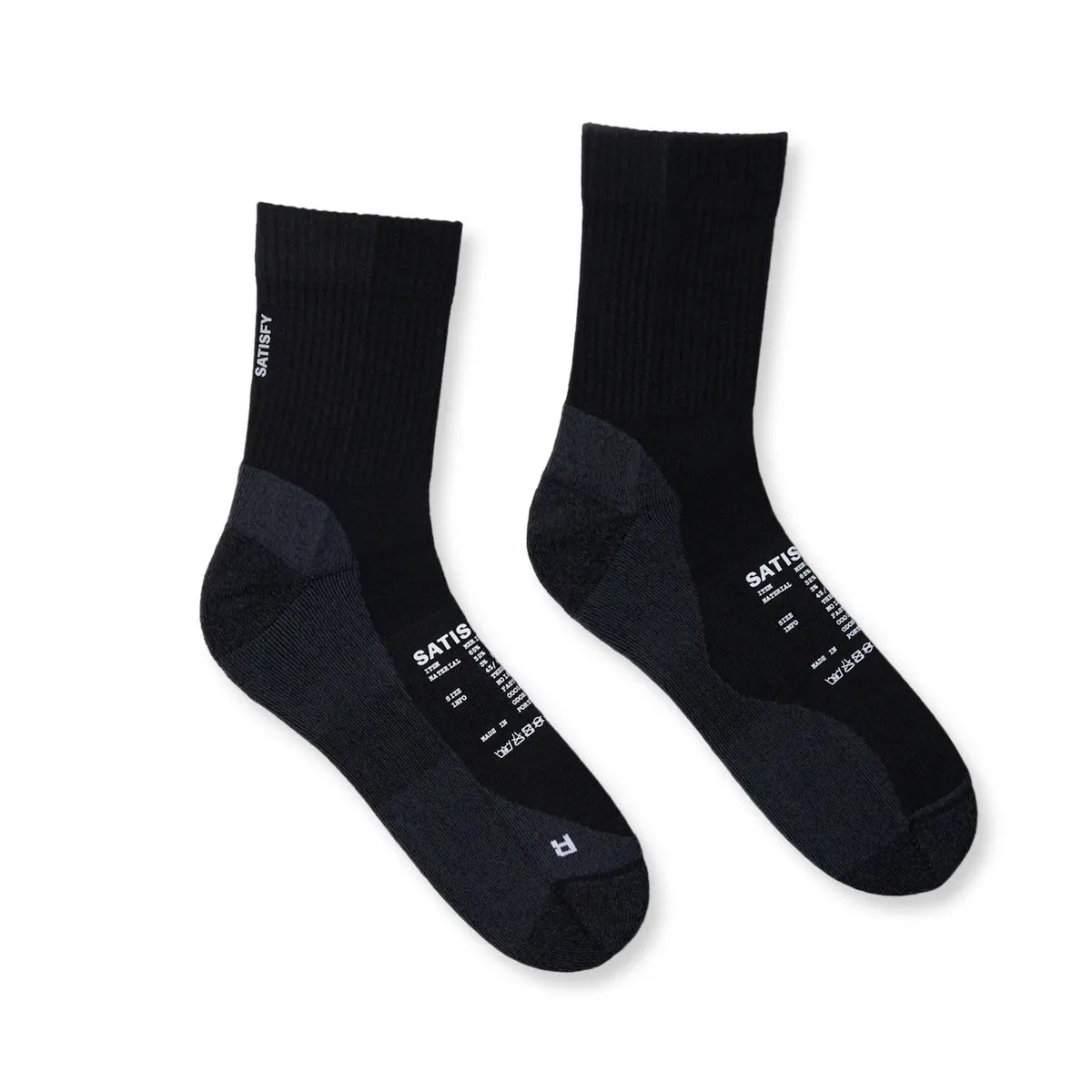 

Satisfy running sports thick bottom perspiration comfortable single wear medium tube sports socks