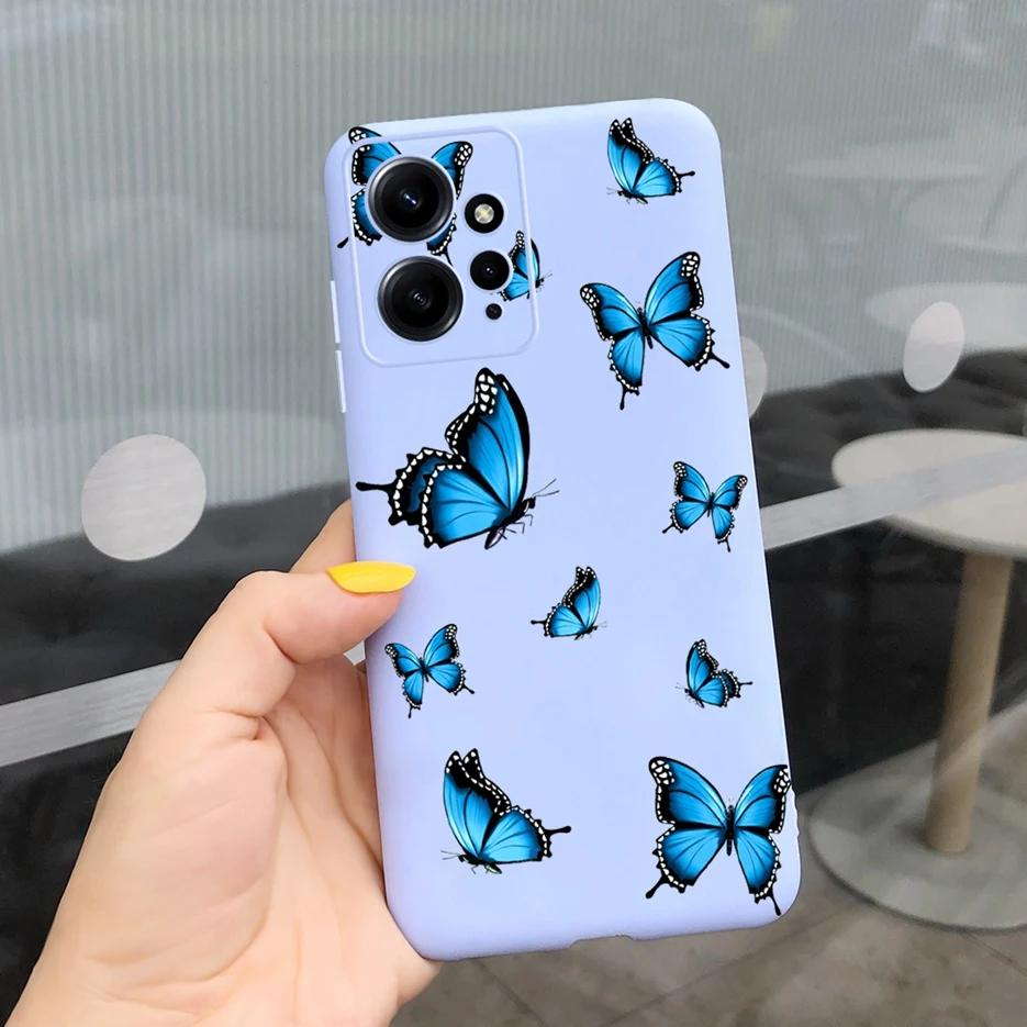 For Xiaomi Redmi Note 12 4G Case Cute Cartoon Girls Cover Soft Silicone Phone Case For Redmi Note 12 Pro+ Note12 Pro Plus Bumper