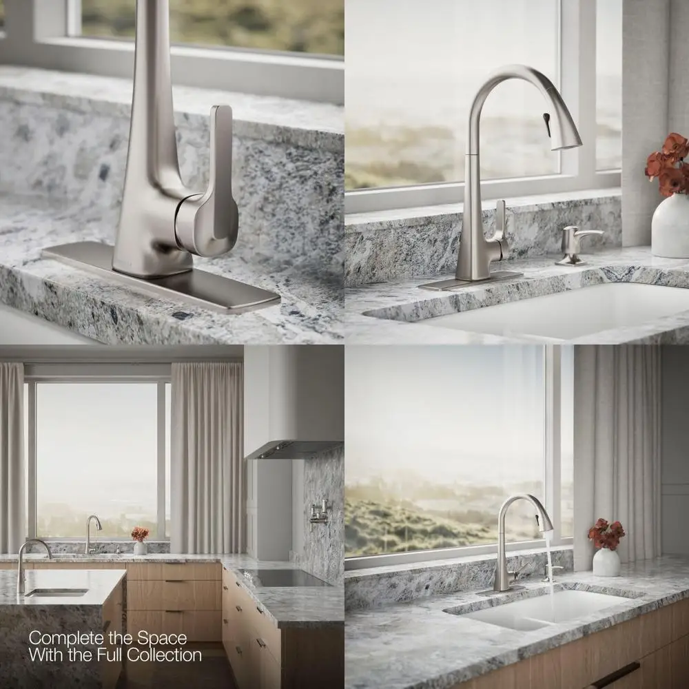 

Выдвижной кухонный смеситель с дозатором для мыла, яркий распылитель из нержавеющей стали