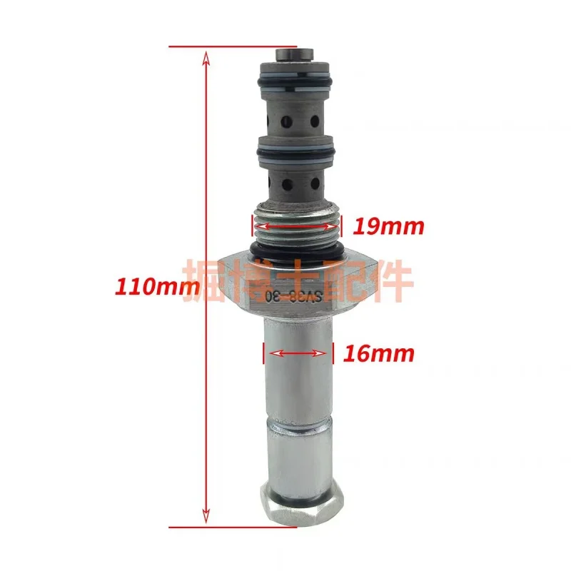 

XGMA XG806/808/815/822/836F pilot safety lock solenoid valve coil valve core excavator parts