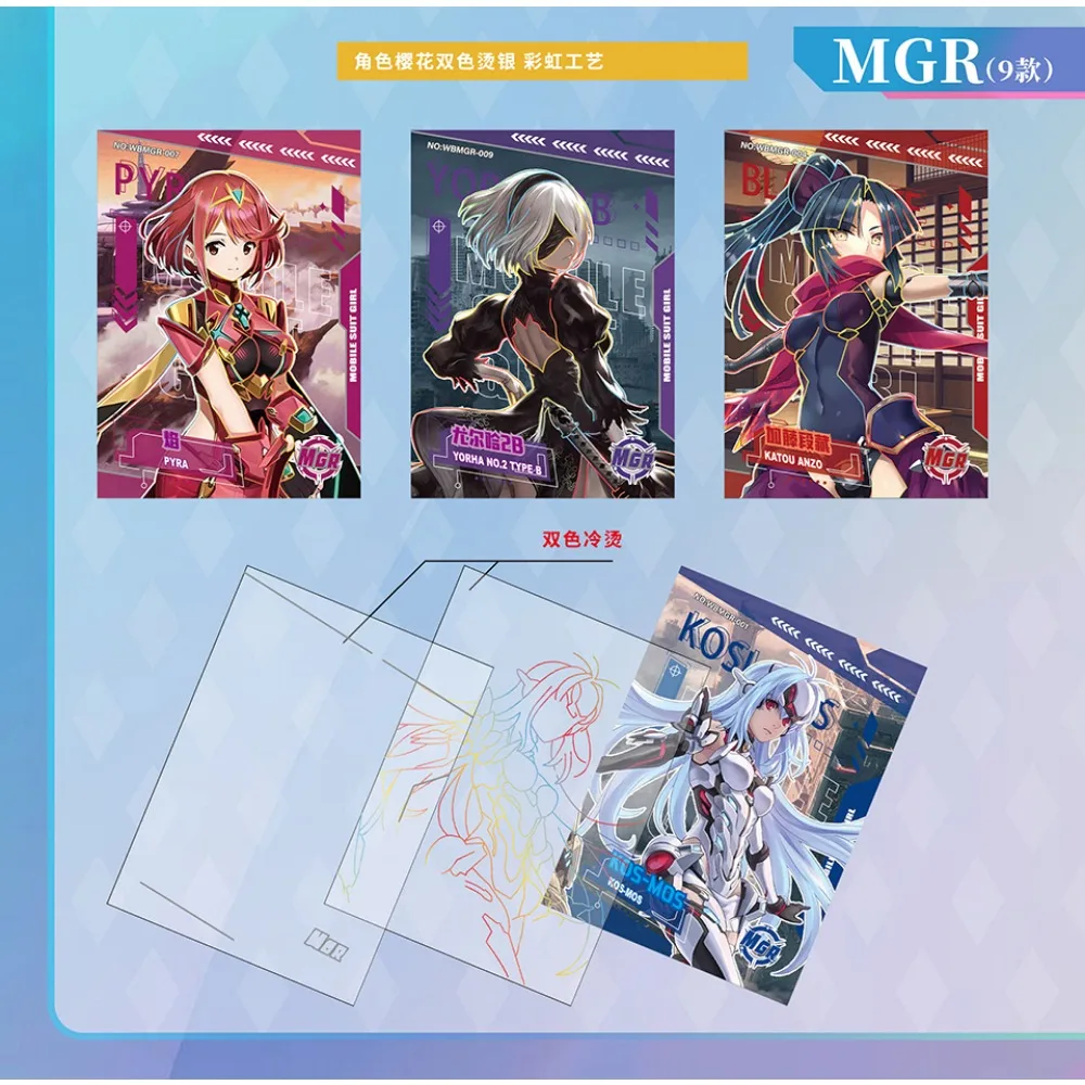 Goddess Story Card Exceedingly Beautiful Women Highly Loved Welcomed Anime Girl SP CSR MGR Exquisite Portrait Card Children Gift - view 3