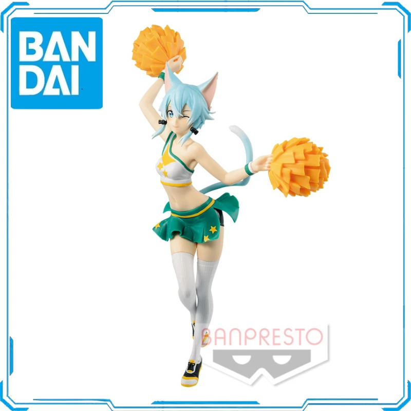 In Stock Original BANPRESTO EXQ Bandai Asada Shino Support the LOVE Cheerleaders Action Figure Animation ToyGift Model Collector