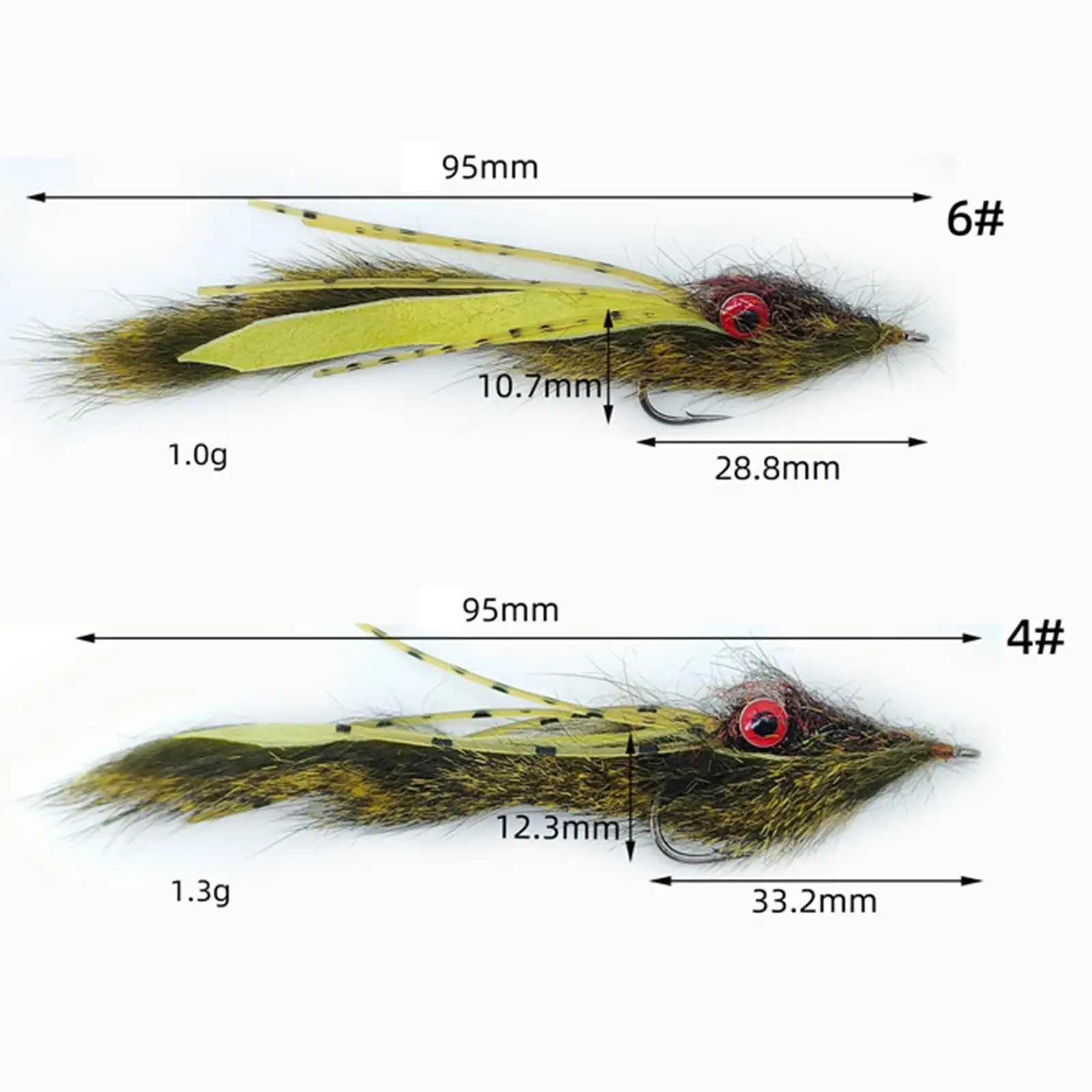 

Набор искусственных мушек для нахлыстовой рыбалки с коробкой для мушек, прочные приманки для ловли форели, лосося и панфишей