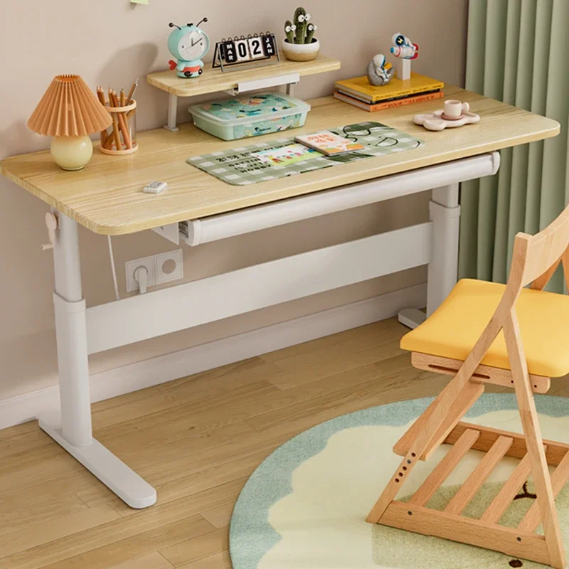 Escritorio para habitación de niños, muebles para niños, juego de mesa ajustable en ángulo, escritorios, suministros escolares de estudio, mesas,