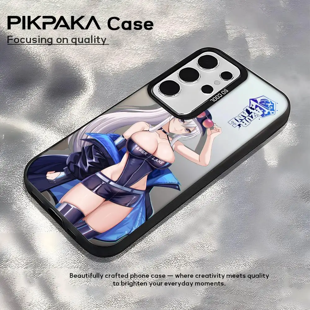 حافظة لهاتف سامسونج جالاكسي S25 Edge S24 S23 S22 S21 S20 Ultra Funda غطاء فضي من السيليكون