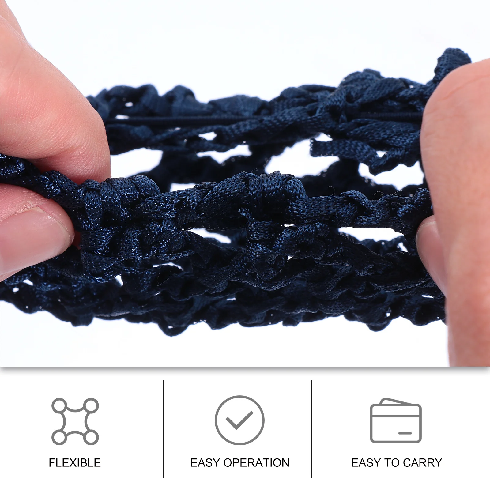 

8Pcs Classy Ballet Dance Hairnets Reusable Snood for Summer Protection and Style Women Snood Hairnet Elastic Hairnet