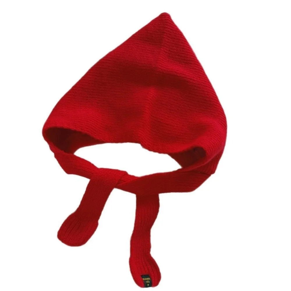 

Fashion Korean Style Balaclava Cap Soft Ear Protection Knitted Beanies Hats Thicken Windproof Coldproof Hooded Caps Winter