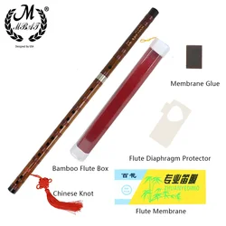 M MBAT High Quality Bamboo Flute Professional Woodwind Musical Instruments C D E F G Key Chinese Dizi Transversal Flauta Whistle