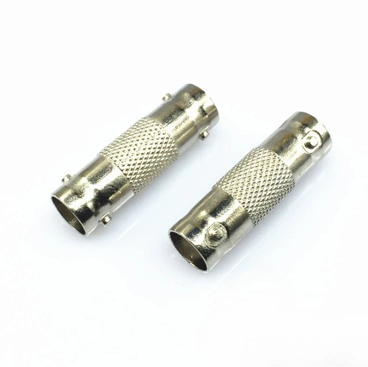 20 Pack BNC Female to Female Coupler, Q9‑Type Straight‑Through Video Connector for Analog CCTV Surveillance Cable Connection