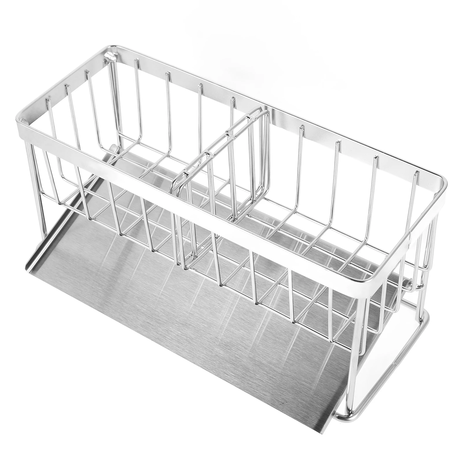 

Stainless Steel Rack Sink Countertop Kitchen Rack Sponge Holder Drying Countertop Kitchen ganizer Storage Solution Bathrooms