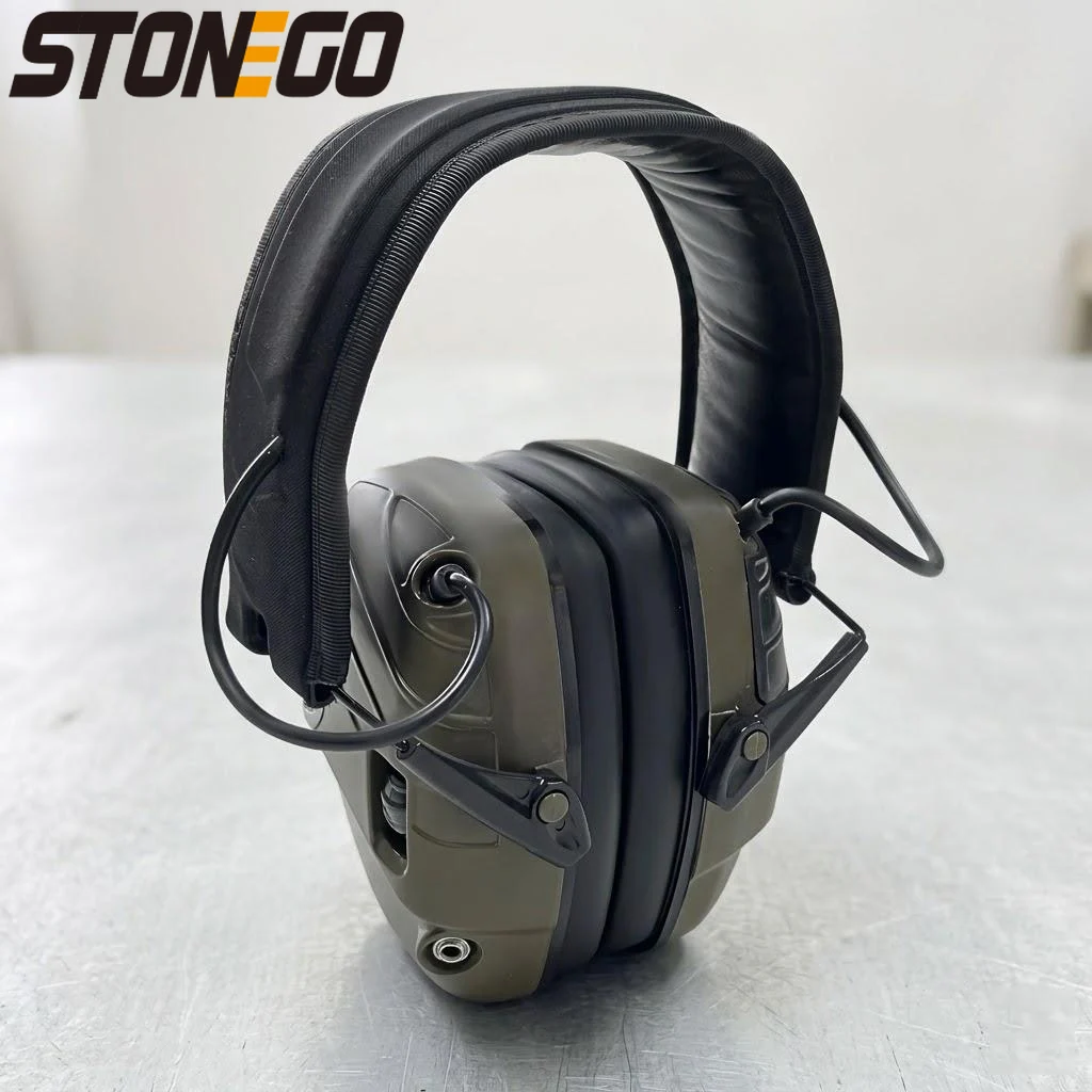 

Outdoor Tactical Electronic Shooting Earmuff Antinoise Headphone Sound Amplification Hearing Protection Foldable