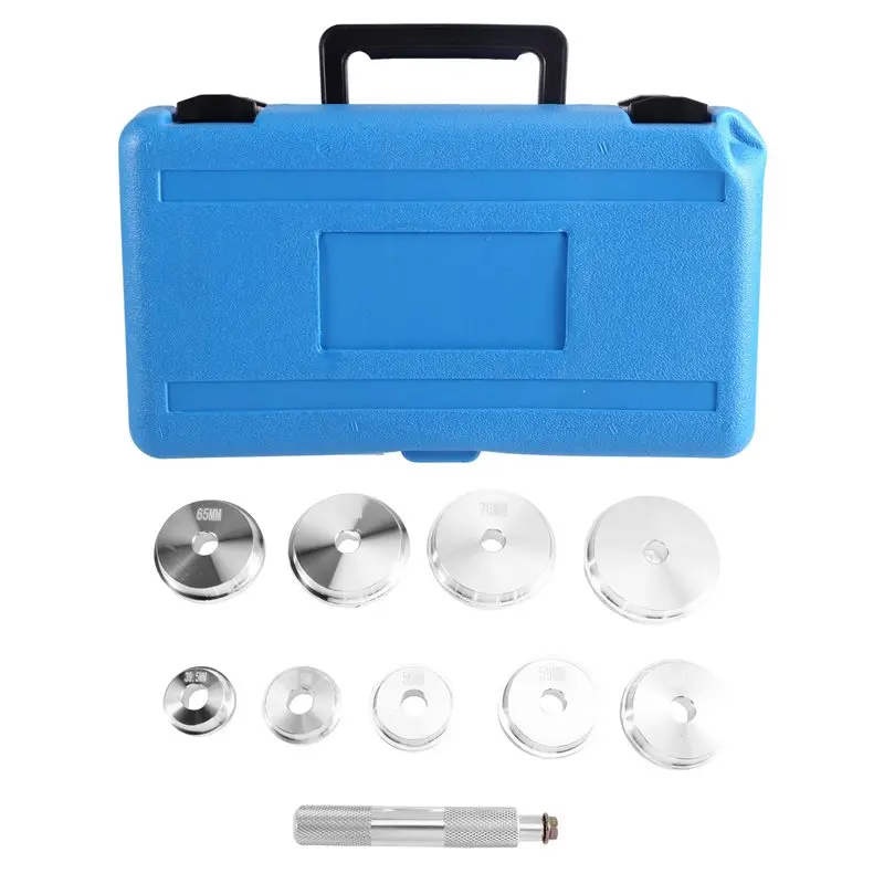B97A-Aluminum Alloy Tool Bearing Race Seal Installation Set 10Pcs Axle Bushing Bearings& Seal Driver Master Parts