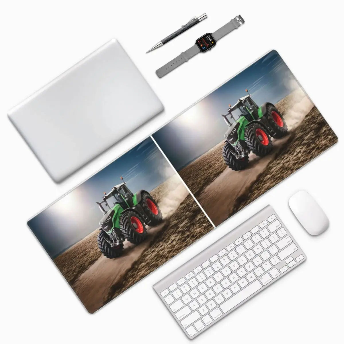 Fendt Tractor Large Mouse Pad Computer Keyboard Mouse Mat Gaming PC Laptop Desk Mat Office Accessories Table Mats