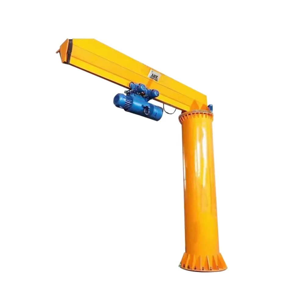 

Electric rotating small column type single arm crane