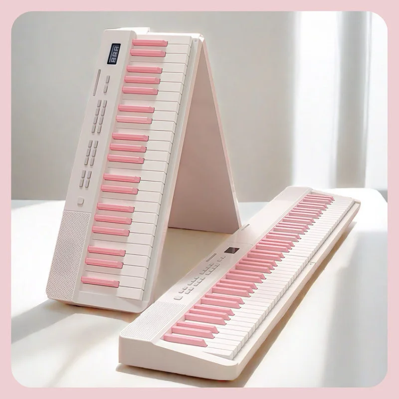 

Portable Folding Electric Piano 88 Keys Students Adult Beginners Professional Keyboard Musical Instruments Electronic Organ