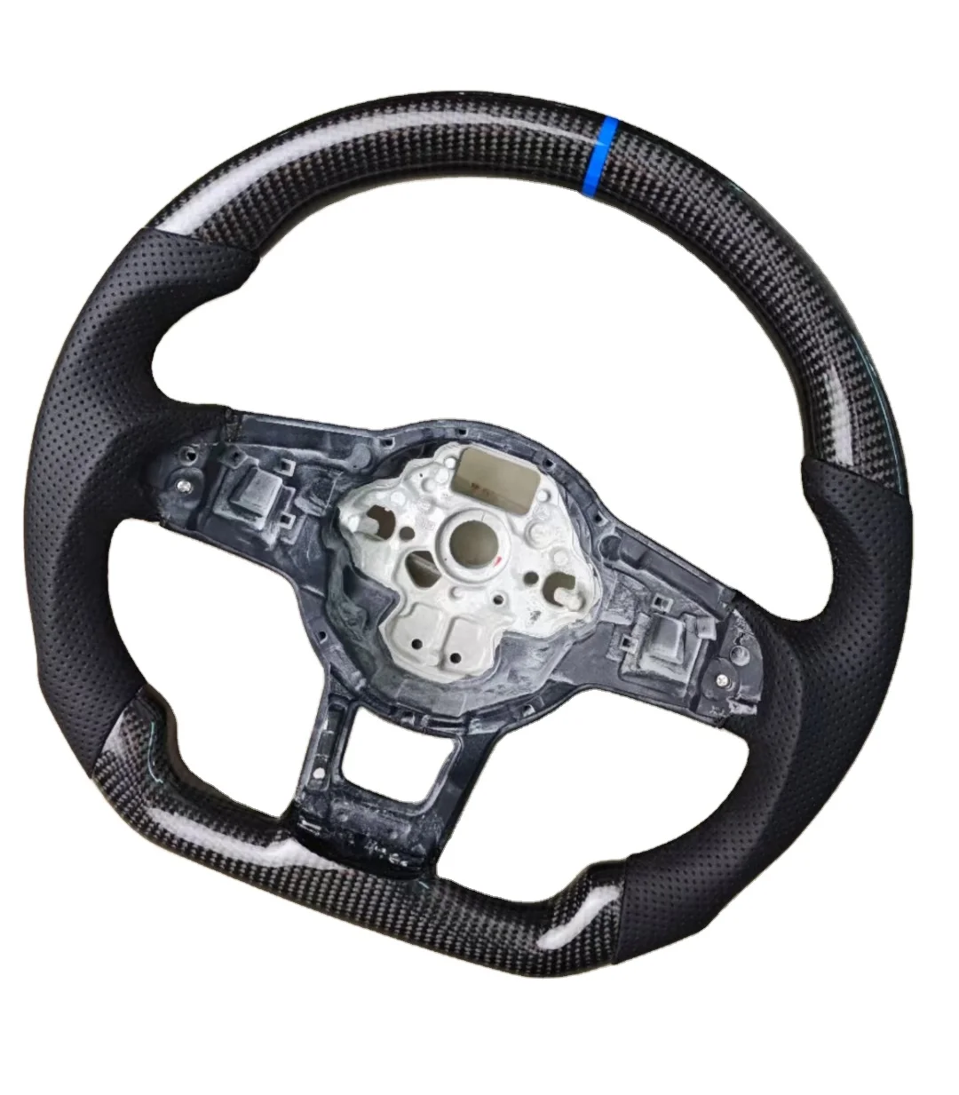 Customized Carbon Fiber Steering Wheel for Complete Series Perfect Fit for Golf MK5 MT GTI R CC
