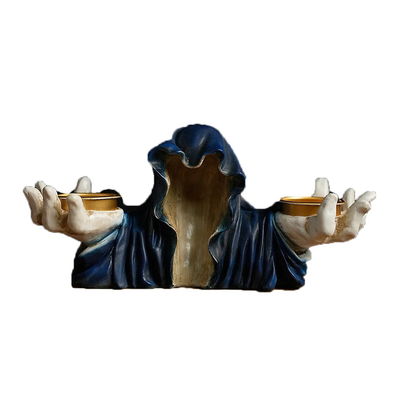 الروائح شمعة الحلي العمل الفني الرجعية الشمعدان الإبداعية مهرجان الهالوين الديكور هالوين الديكور ديكور المنزل #4