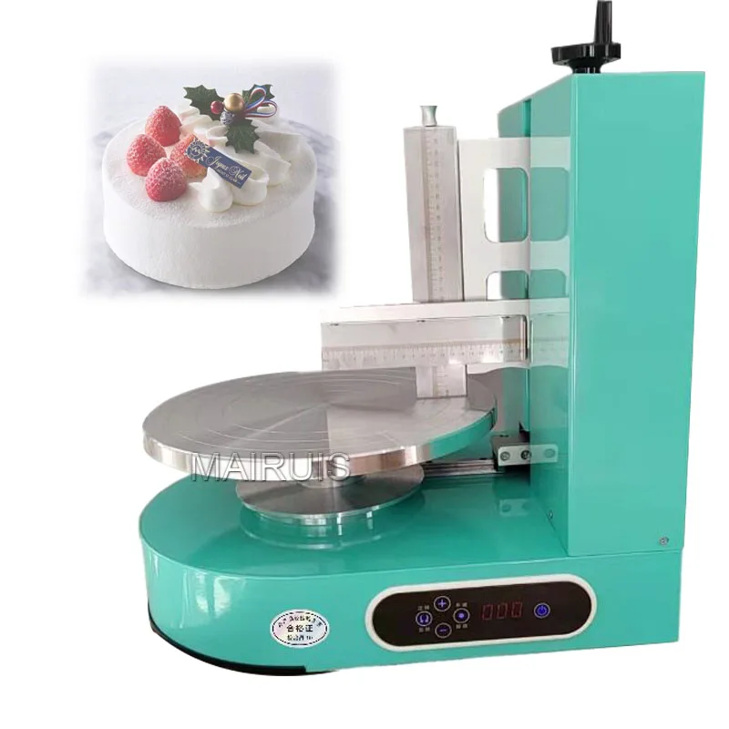 

Automatic Cake Making Bread Butter Baking Equipment Cake Decorating Making Machine Birthday Cake Spreading Machine