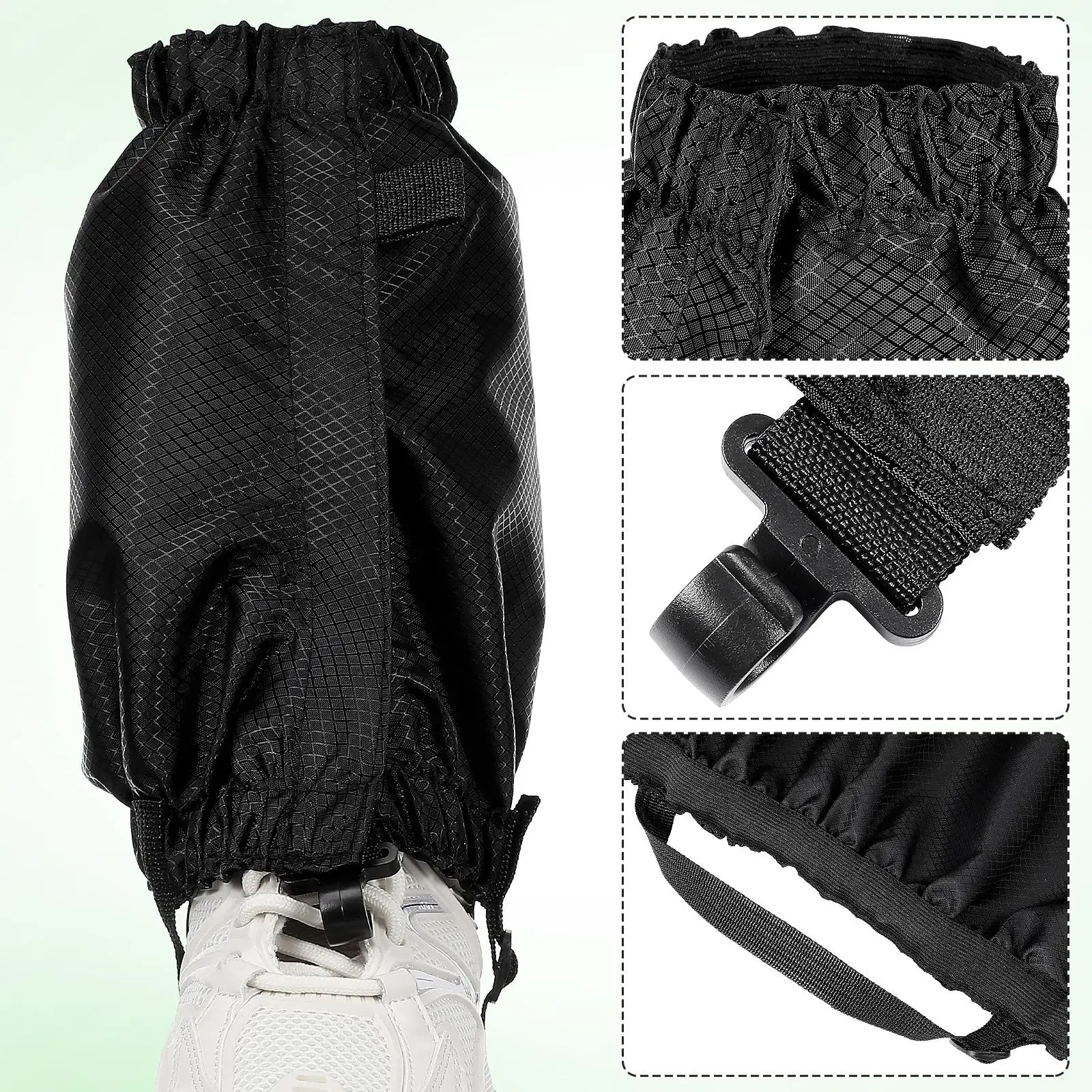 

Waterproof Ankle Snow Foot Covers Winter Climbing Boot Gaiter For Outdoor Hiking Leg Protectors Hiking Walking Outdoor Shoes