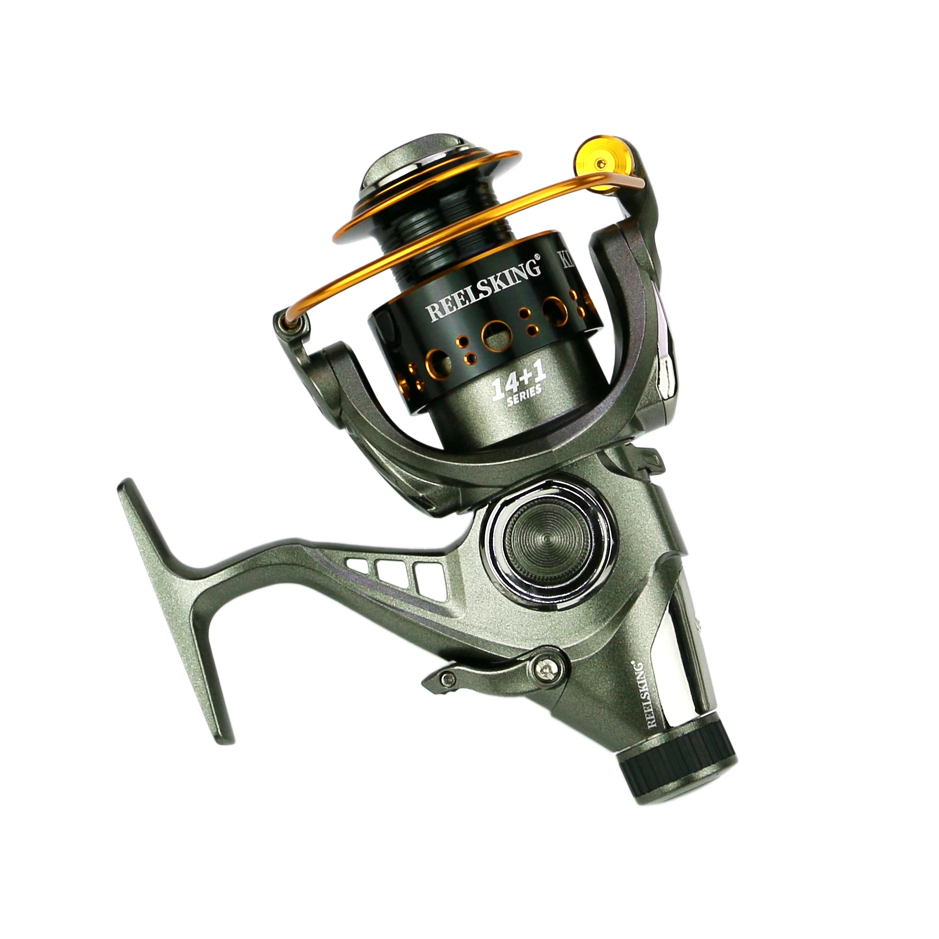 KD3000-6000 Spinning Fishing Reel Professional 5.2:1/4.9:1 Gear Ratio Carp Wheel Carp Saltwater Freshwater Fishing Reel Pesca