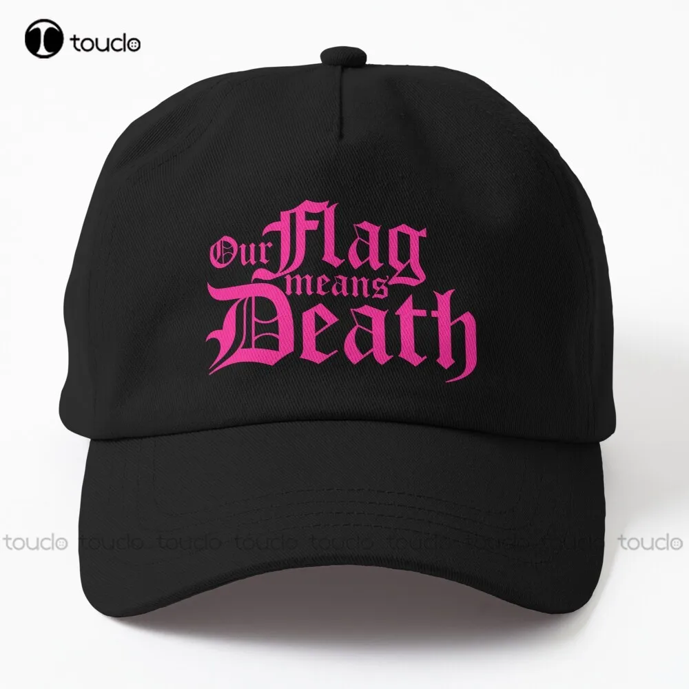 

Our Flag Means Death Dad Hat Womens Hats Summer Cotton Outdoor Simple Vintag Visor Casual Caps Hip Hop Trucker Hats Denim Color