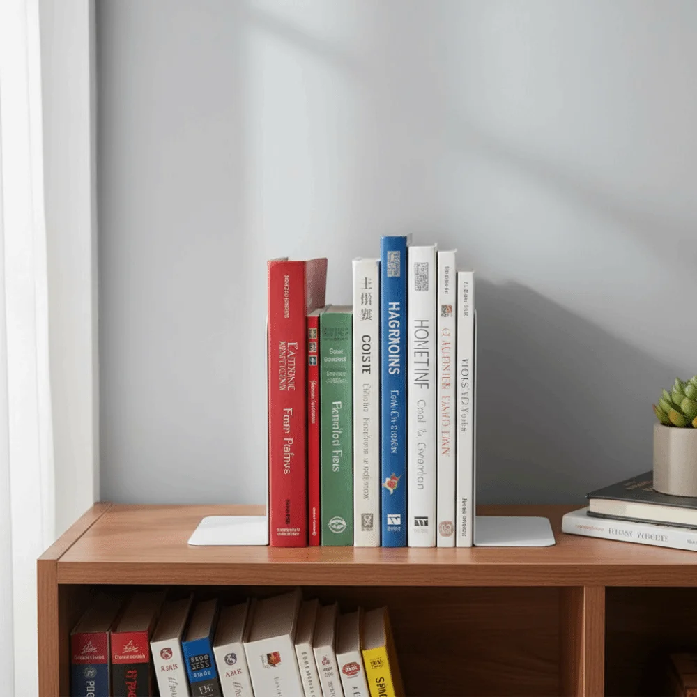 Durable Metal Metal Book Holder Thickened Books Non-slip Design Book Stand Large Size Anti-slip Design Book Organizer