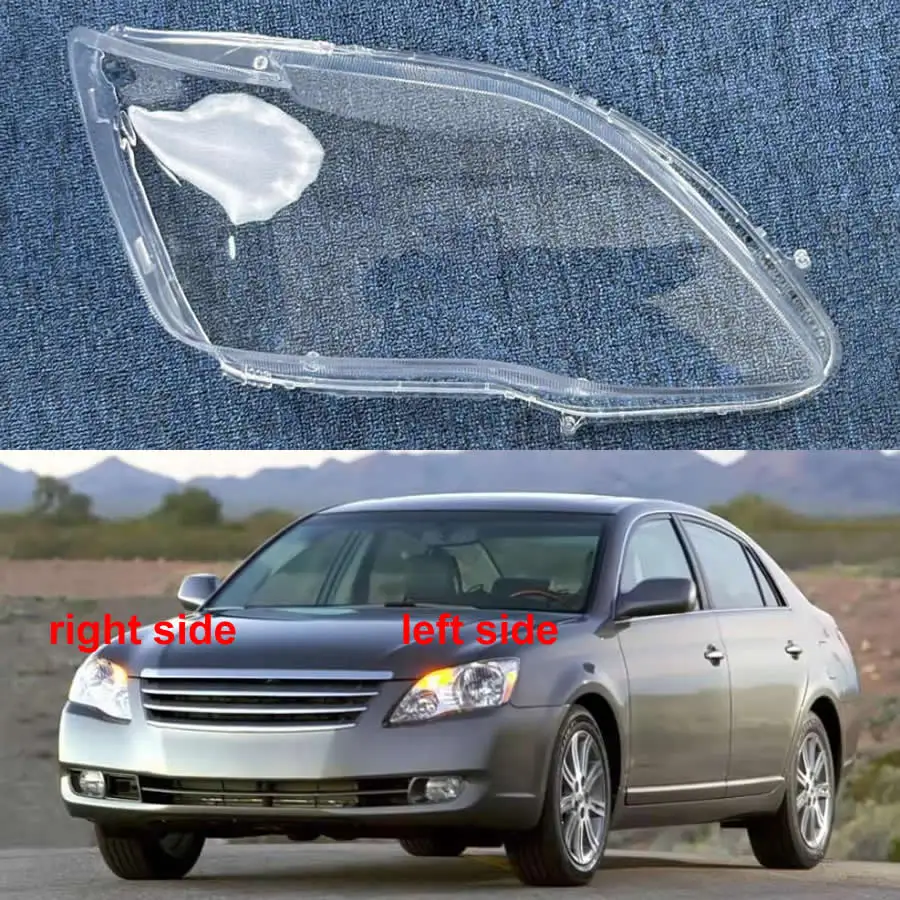 

Для Toyota Avalon 2006-2009 (версия для США) Прозрачная крышка корпуса фары, сменная линза из плексигласа для замены оригинальной линзы