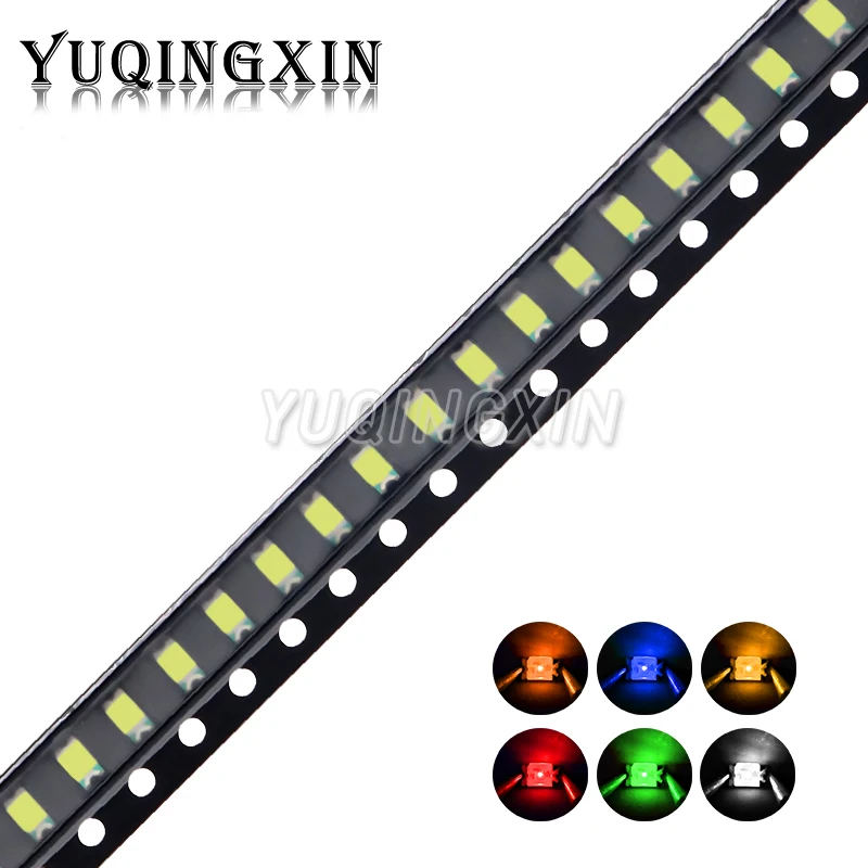 100Pcs 1206 Smd Led… - image
