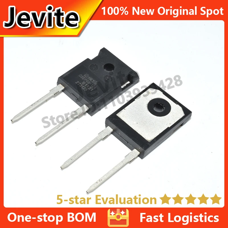 

Jevite 100% New Original electronics Controller 10 units/lote DSEP60-12A TO-247 60A 1200V Fast Recovery Diode