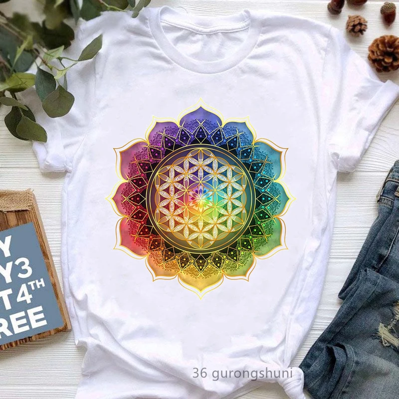 I Lamaste Lama Animal Print T-Shirt Women Clothes 2025 Meditation Tshirt Femme Funny White T Shirt Female Summer Fashion Tops