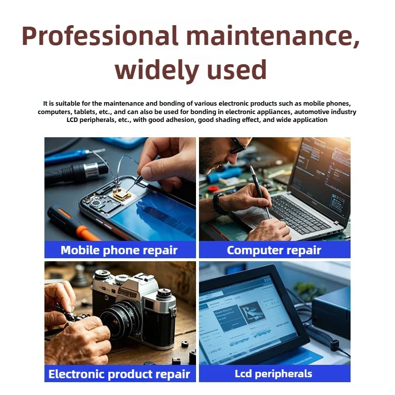 MECHANIC T3 3 mm doppelseitiges Klebeband für Handy, Tablet, LCD-Bildschirm, Rückseite, hohe Temperaturbeständigkeit, Dichtungsband