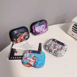 Funda de Anime japonés One Piece Luffy para Airpods pro pro2, Funda de auriculares Bluetooth para Airpods 2, 3, regalo