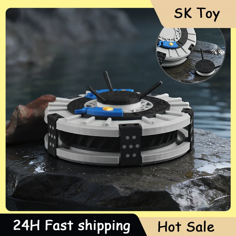 

3D-11cm Delta Force Game Props Model Smart Smoke Mine Game Collectible 3D Desktop Display Creative Gifts for Boys