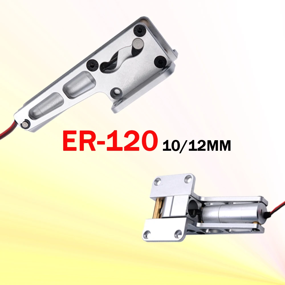JP Hobby ER-120 Full Metal CNC Electric Retract Landing Gear Alloy For 7-8KG 90-120mm Sized Jets RC Plane Model