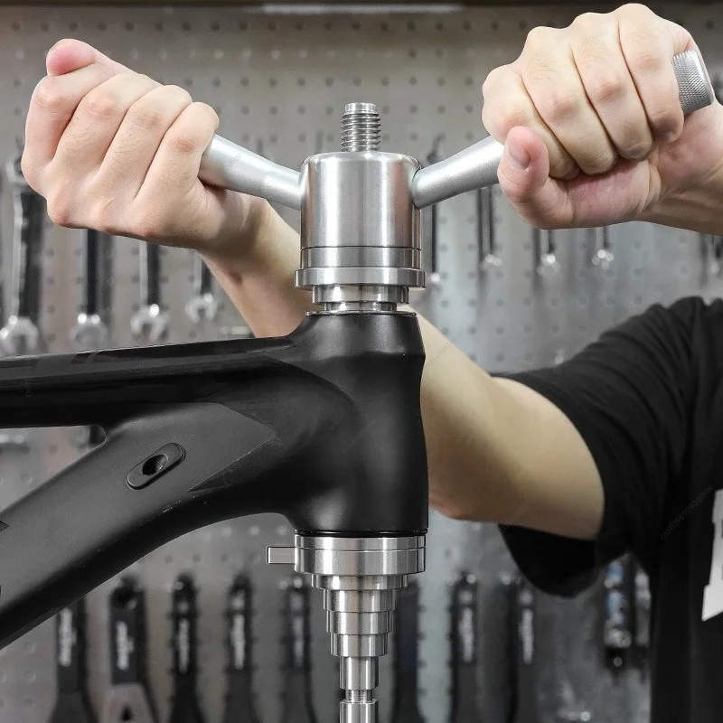 Bicycle Headset Cup Press Tool for Press-Fit Bottom Bracket Installation Universal