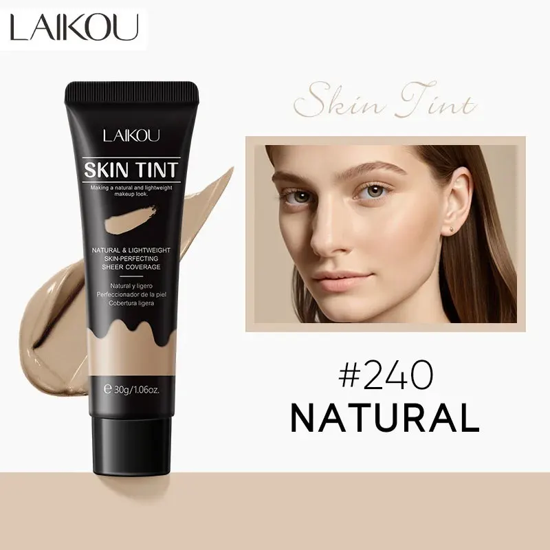 Laikou Facial Primer Matte Concealer Long-lasting Liquid Foundation Waterproof Acne Removal Concealer Natural Cosmetics