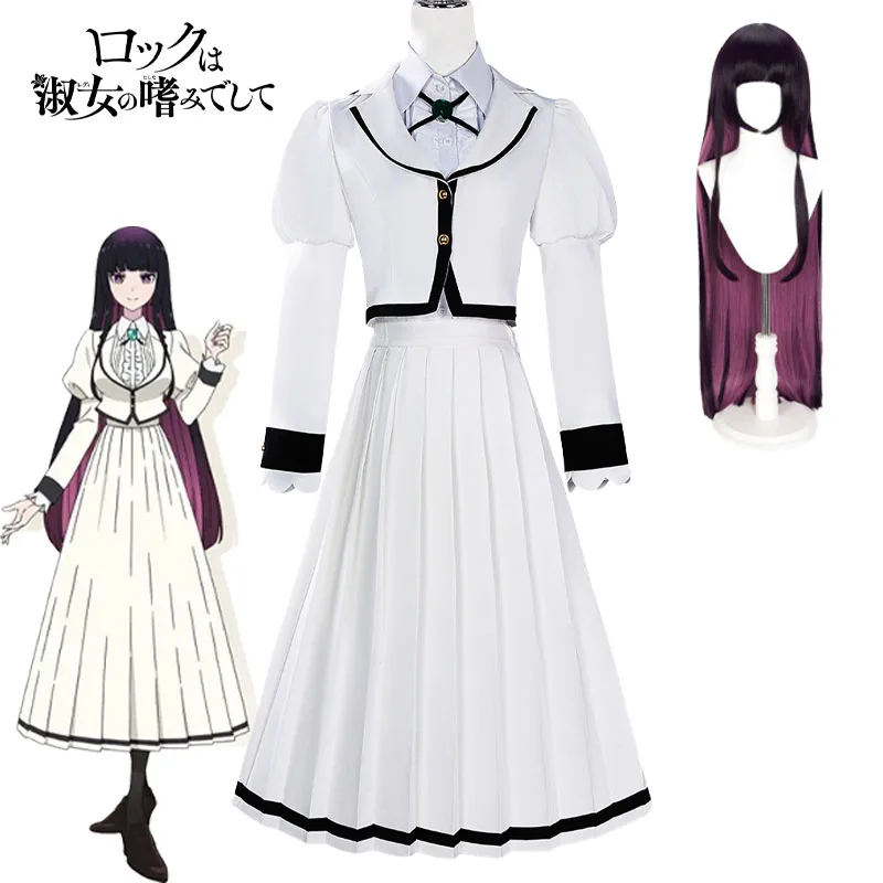

Anime Rock Is a Lady's Modesty Otoha Kurogane Cosplay Costume Japanese JK Uniform Halloween Carnival Role Play Uniform Women