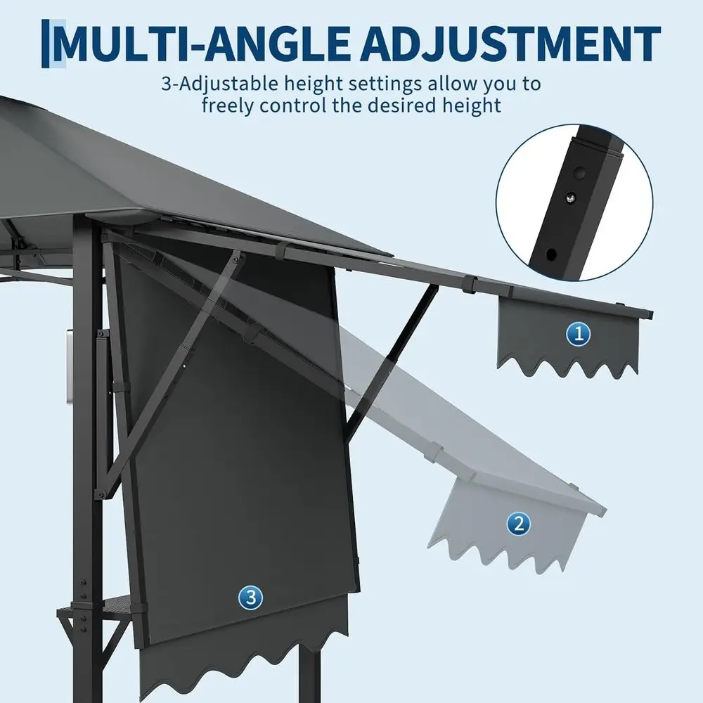 BBQ Grill Gazebo Canopy 4