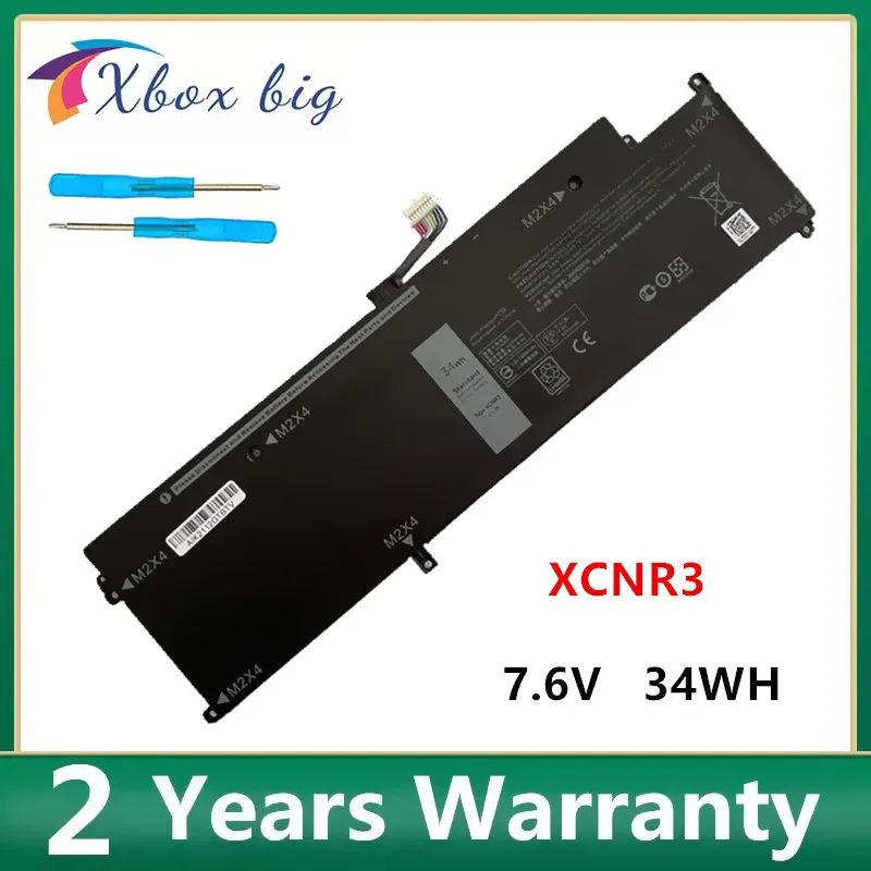 

XCNR3 Laptop Battery for Dell Latitude P63N WV7CG 0WV7CG 13 7370 E7370 Ultrabook 7.6V 34WH