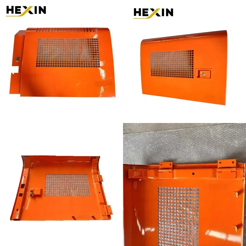 Porta do Radiador Reforçada ZX210-3G com Trava e Painel Lateral para Sistema Hidráulico de Escavadeiras da Série Zaxis-3G