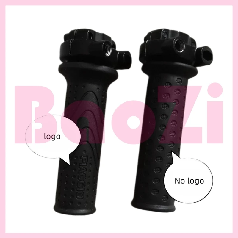 Left and Right Handle Glue Sleeve Grip / Throttle Handle for Piaggio Byq125t-5e Ra1