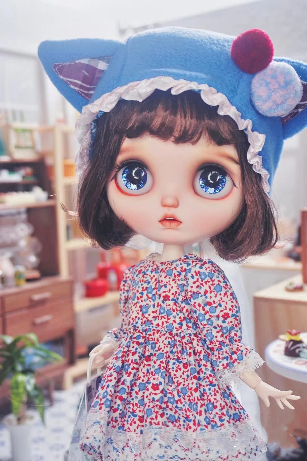 

Женская одежда, цвет черники, фотосессия 1/6, модель 30 см (подходит для Pullip,Ob24, Licca)