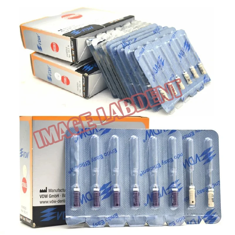 5Packs/4Packs Dental Endodontics File VDW STERILE C-PILOT Files Dental Material Root Canal Files 25mm 21mm Dentist Clinic Use